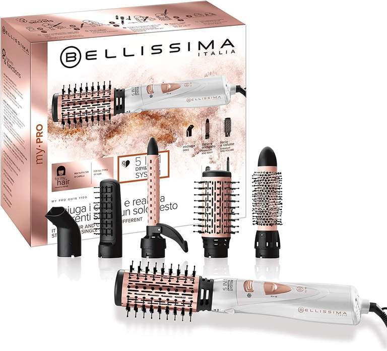Brosse Soufflante Bellissima My Pro GH18 1100 à 22.87 €