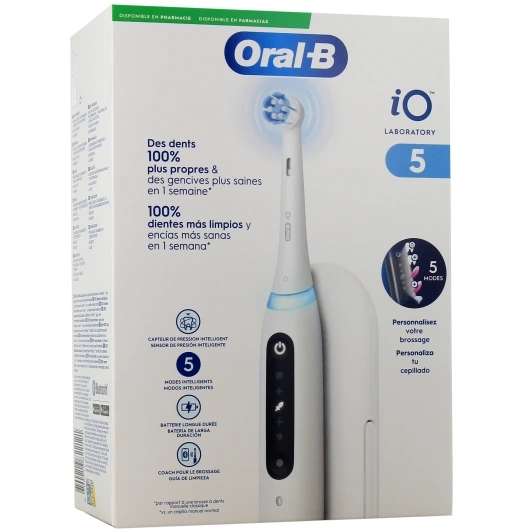 Brosse à dent électrique Oral B iO 5 (pharmaciedesdrakkars.com) à 104.89 €