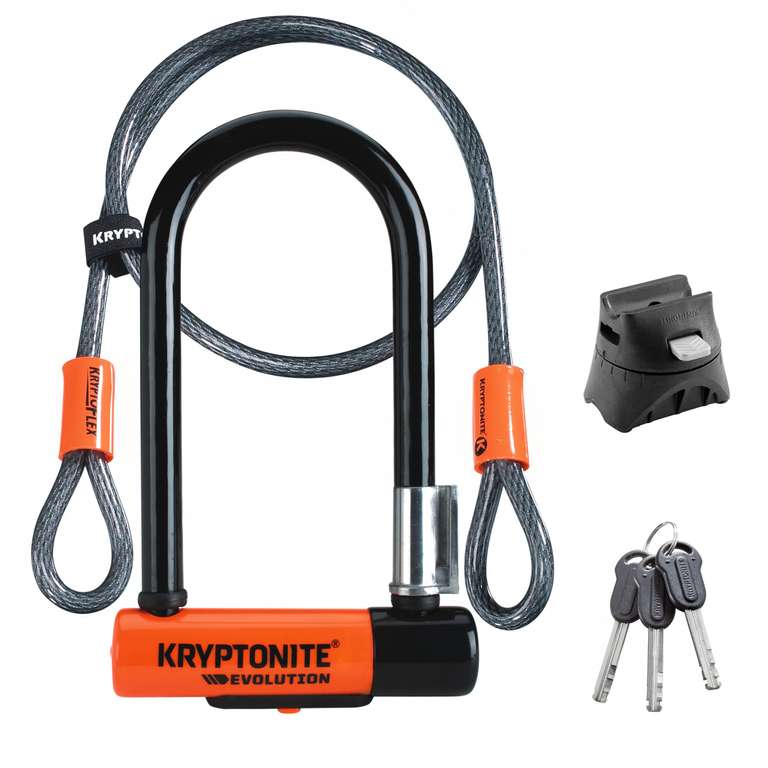 Antivol en U Kryptonite Evolution Mini-7 W/ Flex à 44.99 €