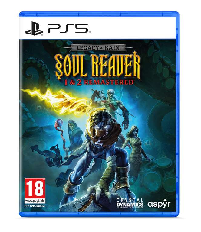 Soul Reaver 1 et 2 remastered ps5 (physique) à 24.51 €