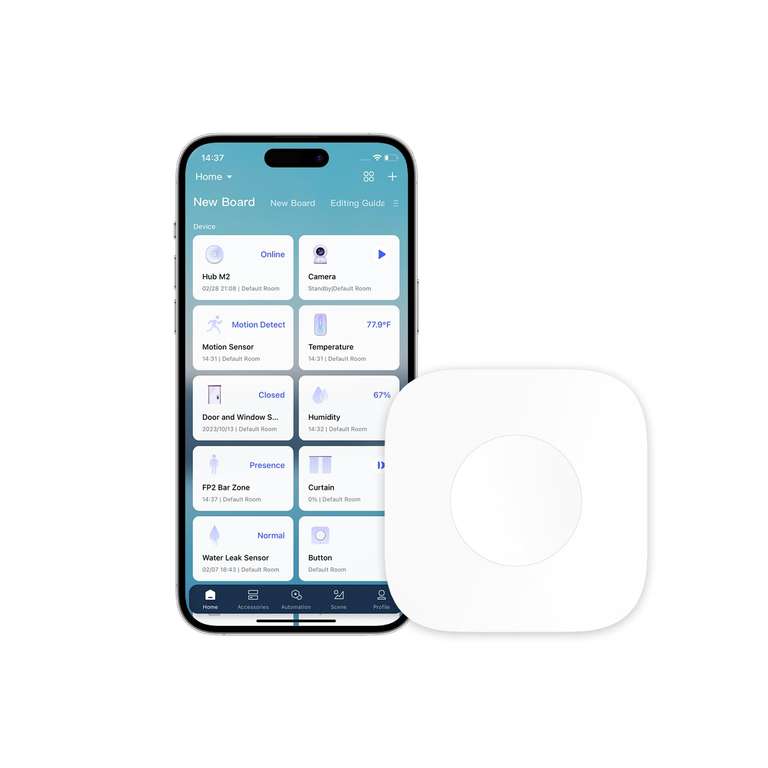Interrupteur sans Fil Intelligent Aqara, Nécessite Aqara Hub, Zigbee, Bouton de Commande Polyvalent à 3 Voies (Vendeur tiers) à 17.59 €