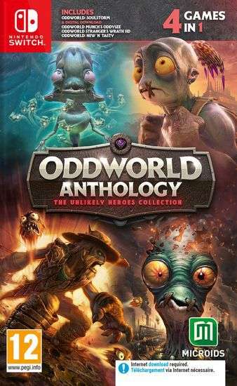 Oddworld Anthology The Unlikely Heroes sur Nintendo Switch 1|2 à 34.99 €