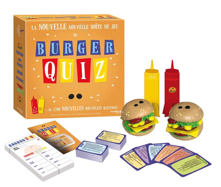 Jeu de société Burger Quiz (via coupon) à 15.9 €
