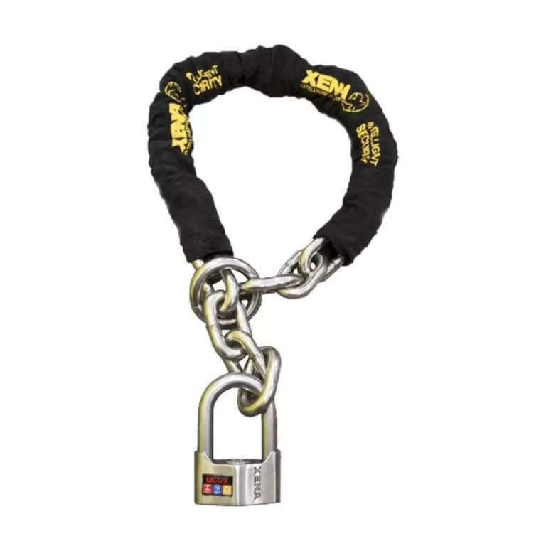 Chaîne Antivol Moto Lasso 120cm Et U 66mm Xena SRA à 104.33 €