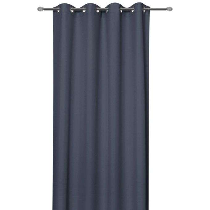 Rideau thermique Malo acier - 140x240 cm à 11.5 €