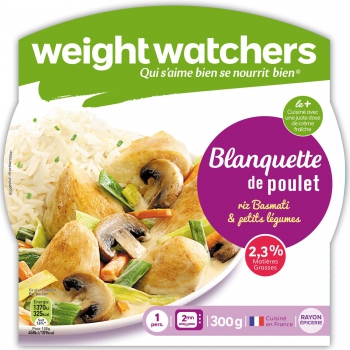 Plat cuisiné Weight Watchers rayon épicerie pas cher
